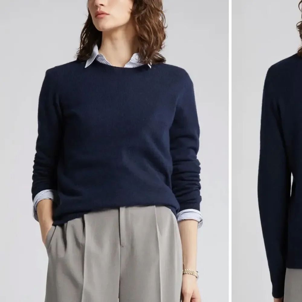 Nordstrom Cashmere Crewneck Sweater-RR6
